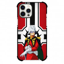 Gundam Wing Char Aznable Phone Case For iPhone And Samsung Galaxy Devices - Char Aznable Logo Sticker