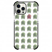 Gundam Wing Zaku Phone Case For iPhone And Samsung Galaxy Devices - Zaku Cartoon Art Pattern Art