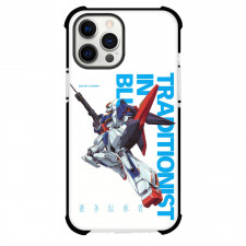 Gundam Wing Gundam Zeta Phone Case For iPhone And Samsung Galaxy Devices - Gundam Zeta Attack Mode On White Background