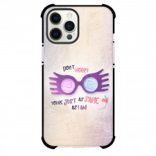 Harry Potter Luna Lovegood Phone Case For iPhone and Samsung Galaxy Devices - Luna Lovegood Quote Don't Worry Youre Just As Same As I Am