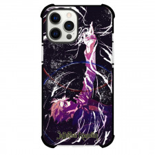 Jujutsu Kaisen Satoru Gojo Phone Case For iPhone And Samsung Galaxy Devices - Satoru Gojo Hollow Technique Purple Illustration