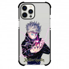 Jujutsu Kaisen Satoru Gojo Phone Case For iPhone And Samsung Galaxy Devices - Satoru Gojo Hollow Technique Purple Sticker Comic Art