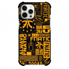 League of Legends Fnatic Phone Case For iPhone And Samsung Galaxy Devices - Fnatic Mode 2004 Wallpaper Orange Black