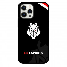 League of Legends G2 Phone Case For iPhone And Samsung Galaxy Devices - G2 Esports Logo On Black Background
