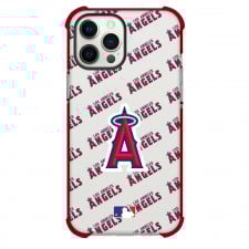 MLB Los Angeles Angels Phone Case For iPhone and Samsung Galaxy Devices - Los Angeles Angels Medley Monogram Wordmark