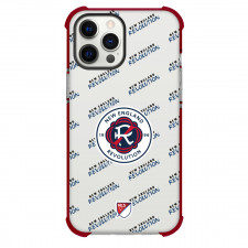 MLS New England Revolution Phone Case For iPhone and Samsung Galaxy Devices - New England Revolution Medley Monogram Wordmark