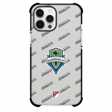 MLS Seattle Sounders FC Phone Case For iPhone and Samsung Galaxy Devices - Seattle Sounders Football Club Medley Monogram Wordmark
