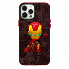 Iron Man Phone Case For iPhone And Samsung Galaxy Devices - Iron Man Pose Cartoon Art