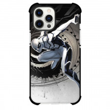 Spider Man Across The Spider Verse Spider Man Phone Case For iPhone And Samsung Galaxy Devices - Future Foundation Spider Man Pose Comic Art