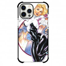 Spider Man Across The Spider Verse Spider Gwen Phone Case For iPhone And Samsung Galaxy Devices - Spider Gwen Without Mask