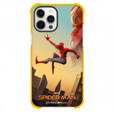Spider Man Phone Case For iPhone And Samsung Galaxy Devices - Spider Man Iron Man Homecoming Cartoon Art