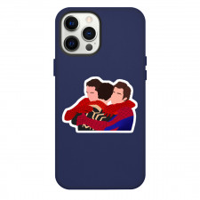 Spider Man Phone Case For iPhone And Samsung Galaxy Devices - Spider Man Hugging Minimalist