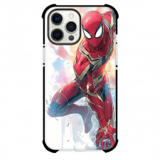 Spider Man Phone Case For iPhone And Samsung Galaxy Devices - Iron Spider Man Attack Mode Illustration