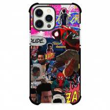 Spider Man Across The Spider Verse MIles Morales Phone Case For iPhone And Samsung Galaxy Devices - MIles Morales Collage