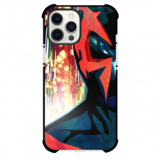 Spider Man Across The Spider Verse Spider Man 2099 Phone Case For iPhone And Samsung Galaxy Devices - Spider Man 2099 Half Body Wpap Popart