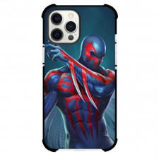 Spider Man Across The Spider Verse Spider Man 2099 Phone Case For iPhone And Samsung Galaxy Devices - Spider Man 2099 Wing Suit With Arm Spikes