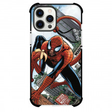 Spider Man Across The Spider Verse Spider Monkey Phone Case For iPhone And Samsung Galaxy Devices - Spider Monkey Eating Banana