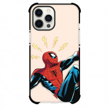 Spider Man Phone Case For iPhone And Samsung Galaxy Devices - Spider Man Spider Sense On Pink Background