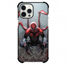 Spider Man Across The Spider Verse Spider Man Phone Case For iPhone And Samsung Galaxy Devices - Superior Spider Man Crouching