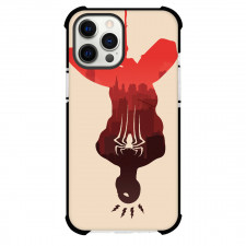 Spider Man Phone Case For iPhone And Samsung Galaxy Devices - Spider Man Upside Down Silhouette