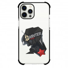 Avengers Winter Soldier Phone Case For iPhone and Samsung Galaxy Devices - Winter Soldier PopHead Minimalist Art