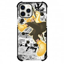 Naruto Uzumaki Phone Case For iPhone And Samsung Galaxy Devices - Naruto Uzumaki Six Paths Sage Mode On Comic Background