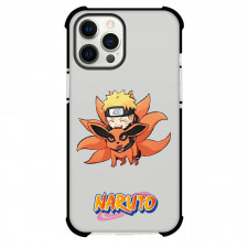 Naruto Uzumaki Phone Case For iPhone And Samsung Galaxy Devices - Naruto Uzumaki Kurama Cartoon Art Sticker
