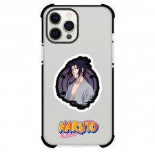 Naruto Sasuke Uchiha Phone Case For iPhone And Samsung Galaxy Devices - Sasuke Uchiha Portrait Sticker