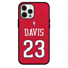 NBA Anthony Davis Phone Case For iPhone and Samsung Galaxy Devices - Anthony Davis New Orleans Pelicans No. 23 Jersey