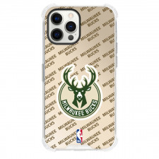 NBA Milwaukee Bucks Phone Case For iPhone and Samsung Galaxy Devices - Milwaukee Bucks Medley Monogram