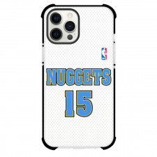 NBA Carmelo Anthony Phone Case For iPhone and Samsung Galaxy Devices - Carmelo Anthony Denver Nuggets No. 15 Jersey