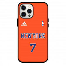 NBA Carmelo Anthony Phone Case For iPhone and Samsung Galaxy Devices - Carmelo Anthony New York Knicks No. 7 Jersey