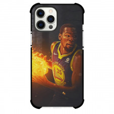 NBA Kevin Durant Phone Case For iPhone and Samsung Galaxy Devices - Kevin Durant 35 Golden State Warriors On Fire