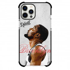 NBA Kevin Durant Phone Case For iPhone and Samsung Galaxy Devices - Kevin Durant Looking Up Gray Background