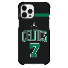 NBA Jaylen Brown Phone Case For iPhone and Samsung Galaxy Devices - Jaylen Brown Boston Celtics No. 7 Jersey