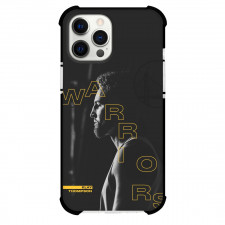 NBA Klay Thompson Phone Case For iPhone and Samsung Galaxy Devices - Klay Thompson Warriors Grayscale Side Portrait