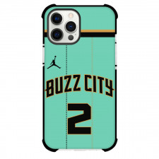 NBA LaMelo Ball Phone Case For iPhone and Samsung Galaxy Devices - LaMelo Ball Charlotte Hornets No. 2 Jersey