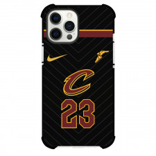 NBA LeBron James Phone Case For iPhone and Samsung Galaxy Devices - LeBron James Cleveland Cavaliers No. 23 Jersey