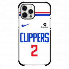 NBA Kawhi Leonard Phone Case For iPhone and Samsung Galaxy Devices - Kawhi Leonard Los Angeles Clippers No. 2 Jersey
