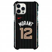 NBA Ja Morant Phone Case For iPhone and Samsung Galaxy Devices - Ja Morant Memphis Grizzlies No. 12 Jersey