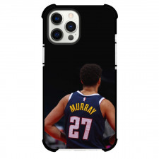 NBA Jamal Murray Phone Case For iPhone and Samsung Galaxy Devices - Jamal Murray 27 Back Black Background