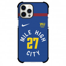 NBA Jamal Murray Phone Case For iPhone and Samsung Galaxy Devices - Jamal Murray Denver Nuggets No. 27 Jersey