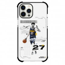 NBA Jamal Murray Phone Case For iPhone and Samsung Galaxy Devices - Jamal Murray Standing White Background