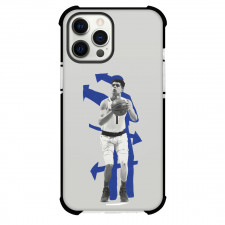NBA Michael Porter Jr. Phone Case For iPhone and Samsung Galaxy Devices - Michael Porter Jr. Goal Attempt Grayscale