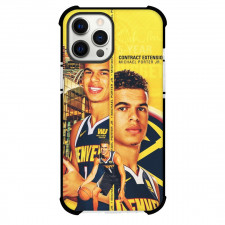 NBA Michael Porter Jr. Phone Case For iPhone and Samsung Galaxy Devices - Michael Porter Jr. Portrait 5 Years Contract Extension