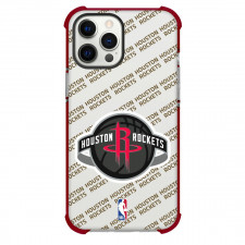 NBA Houston Rockets Phone Case For iPhone and Samsung Galaxy Devices - Houston Rockets Medley Monogram