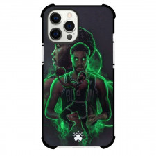 NBA Jayson Tatum Phone Case For iPhone and Samsung Galaxy Devices - Jayson Tatum Celtics Green Laser Effect
