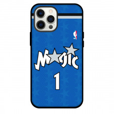 NBA Tracy McGrady Phone Case For iPhone and Samsung Galaxy Devices - Tracy McGrady Orlando Magic No. 1 Jersey