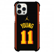 NBA Trae Young Phone Case For iPhone and Samsung Galaxy Devices - Trae Young Atlanta Hawks No.11 Jersey