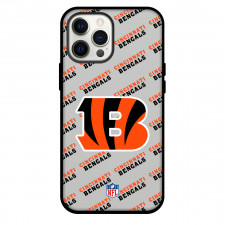 NFL Cincinnati Bengals Phone Case For iPhone and Samsung Galaxy Devices - Cincinnati Bengals Medley Monogram Wordmark